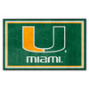 Fanmats - University of Miami 4x6 Rug 44''x71''