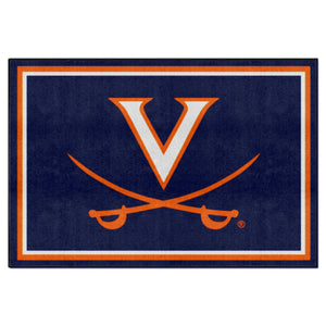 Fanmats - University of Virginia 5x8 Rug 59.5''x88''