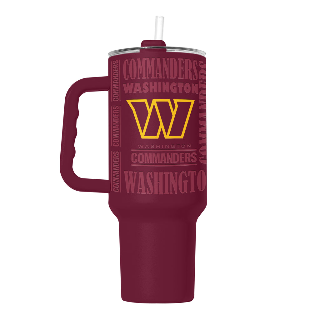 Washington Commanders Tumbler 40oz Powder Coat Replay - Logo Brands