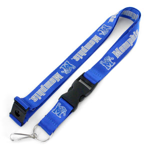 Memphis Tigers Lanyard Blue - Aminco