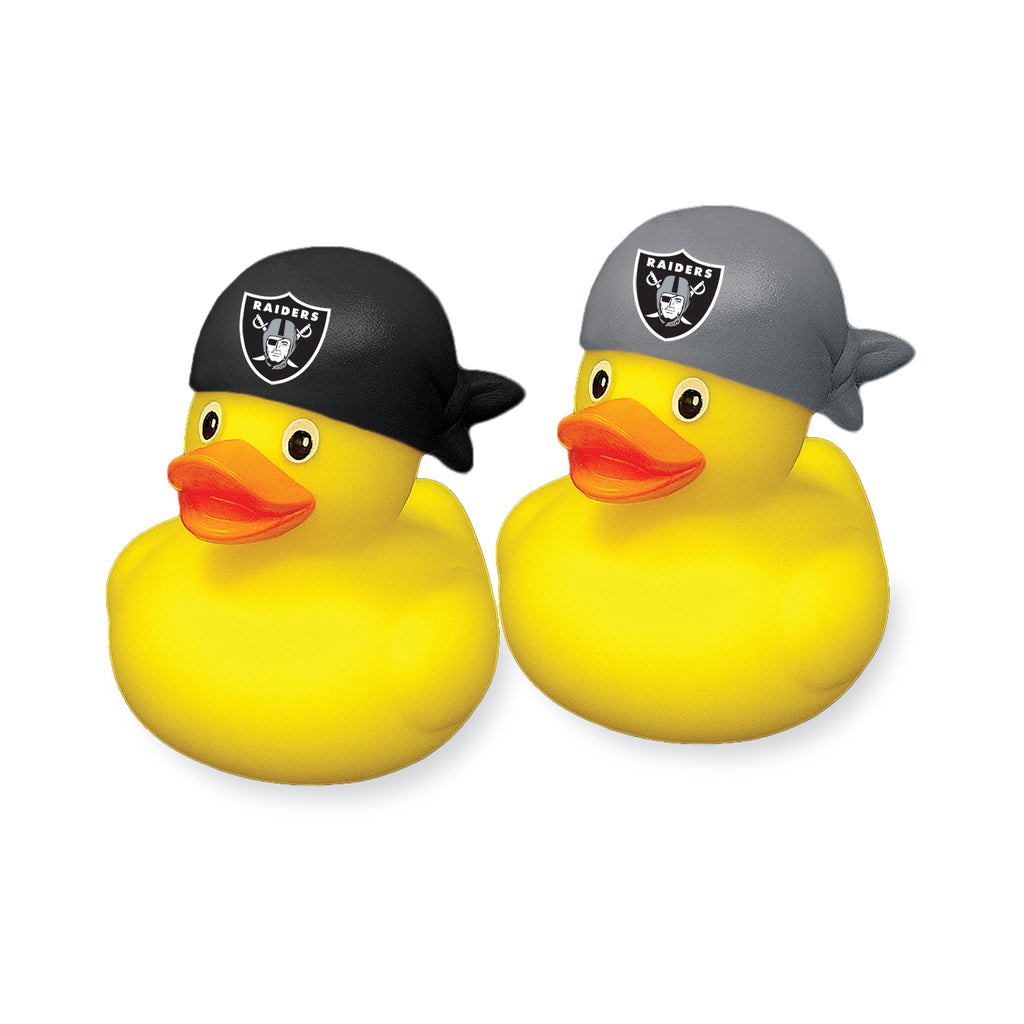 Las Vegas Raiders Rubber Duck 2 Pack Set - Aminco