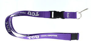 TCU Horned Frogs Lanyard Purple - Aminco