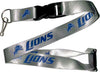 Detroit Lions Lanyard Gray - Aminco