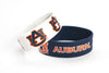 Auburn Tigers Bracelets 2 Pack Wide - Aminco