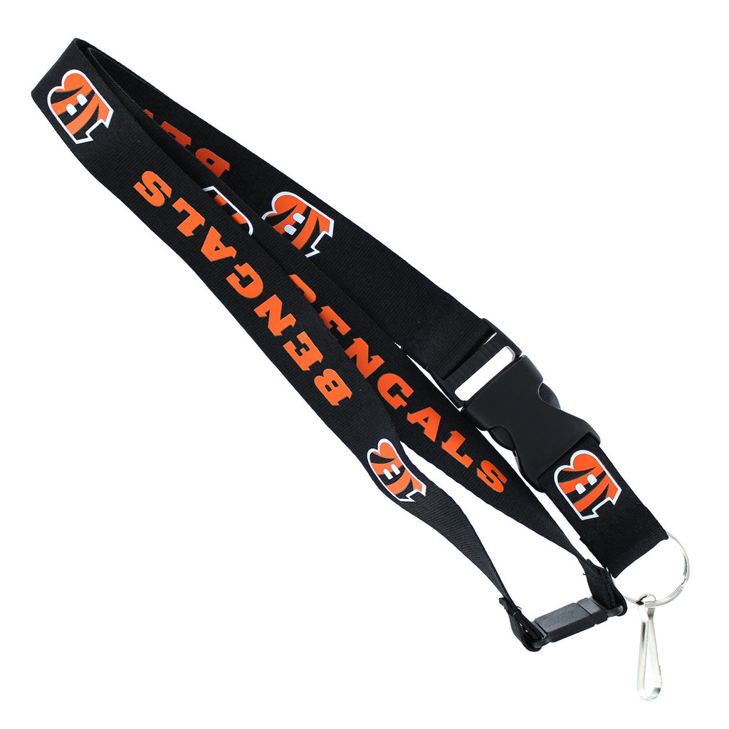 Cincinnati Bengals Lanyard Black - Aminco