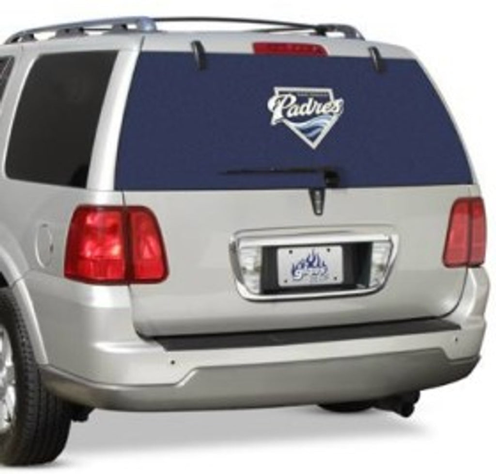 San Diego Padres Window Film Rear Alternate - Fremont Die