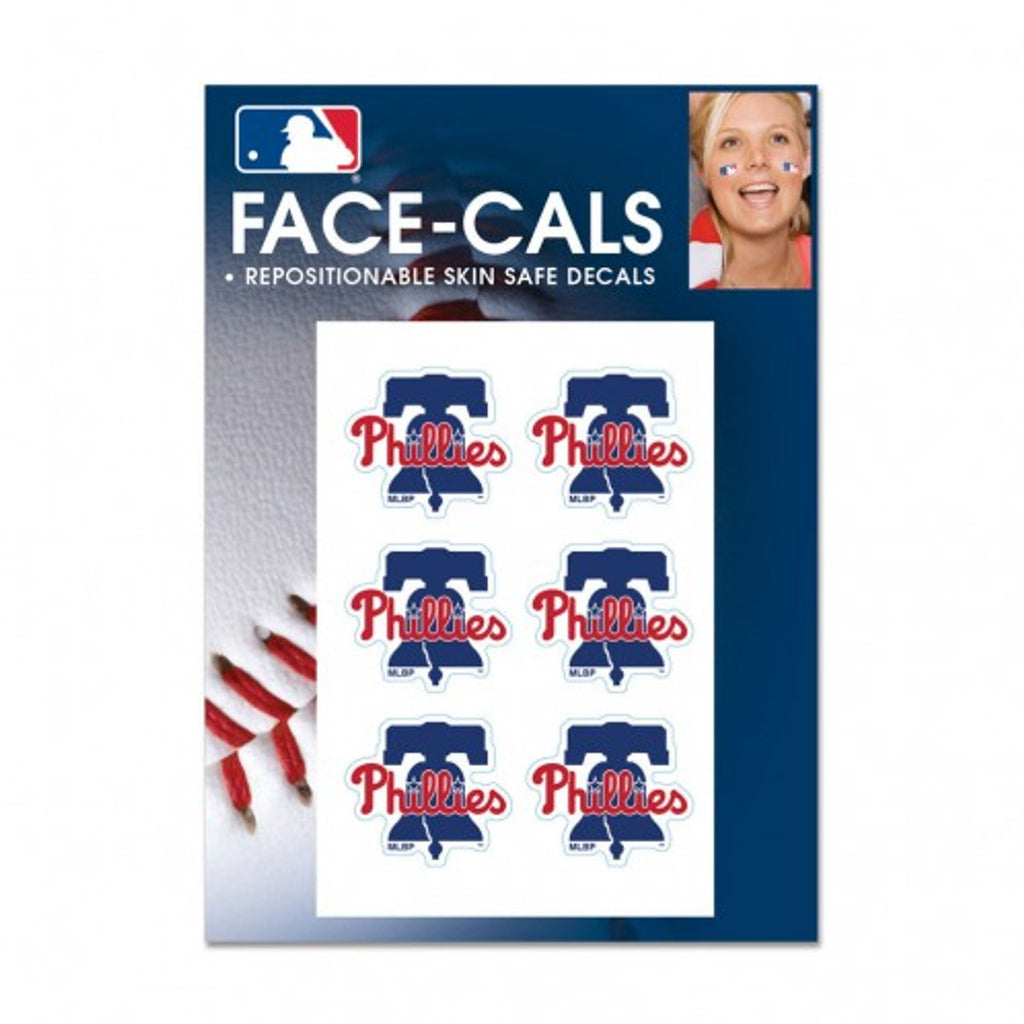 Philadelphia Phillies Tattoo Face Cals - WinCraft