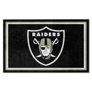 Fanmats - NFL - Oakland Raiders 4x6 Rug 44''x71''