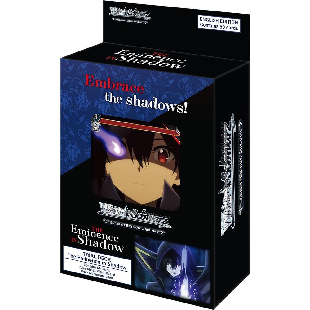 Bushiroad -  Weiss Schwarz: The Eminence In Shadow - Trial Deck