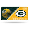 Green Bay Packers License Plate Metal - Rico Industries