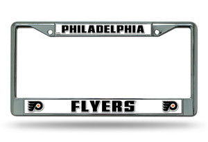 Philadelphia Flyers License Plate Frame Chrome - Rico Industries