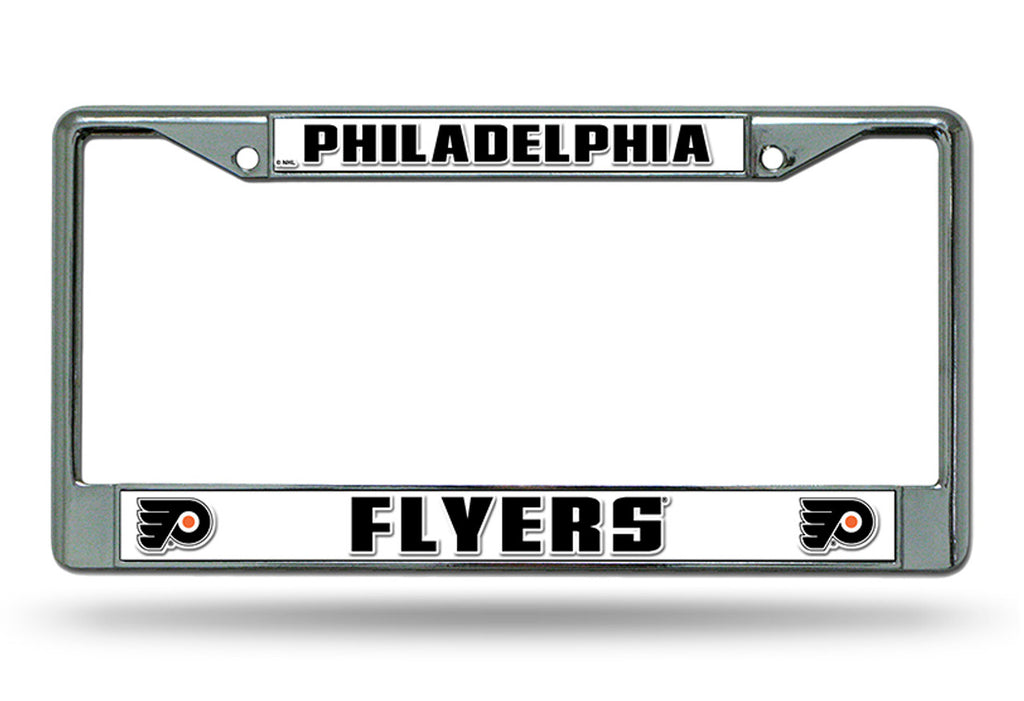 Philadelphia Flyers License Plate Frame Chrome - Rico Industries