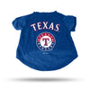 Texas Rangers Pet Tee Shirt Size S - Rico Industries