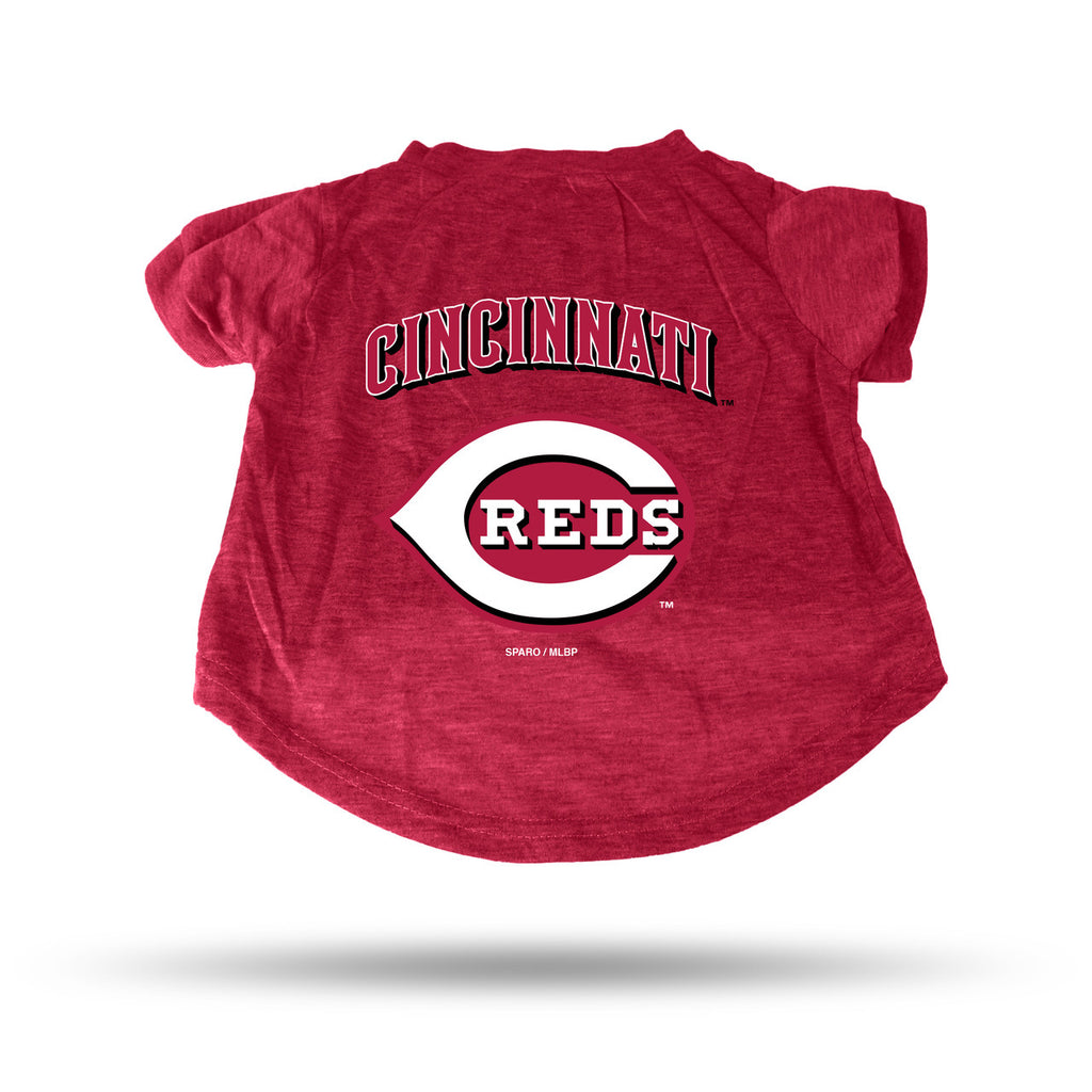 Cincinnati Reds Pet Tee Shirt Size M - Rico Industries
