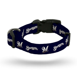 Milwaukee Brewers Pet Collar Size L - Rico Industries