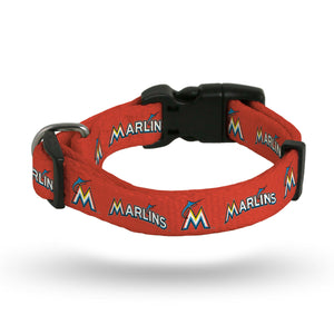 Miami Marlins Pet Collar Size M - Rico Industries