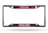 Cleveland Cavaliers License Plate Frame Chrome EZ View - Special Order - Rico Industries