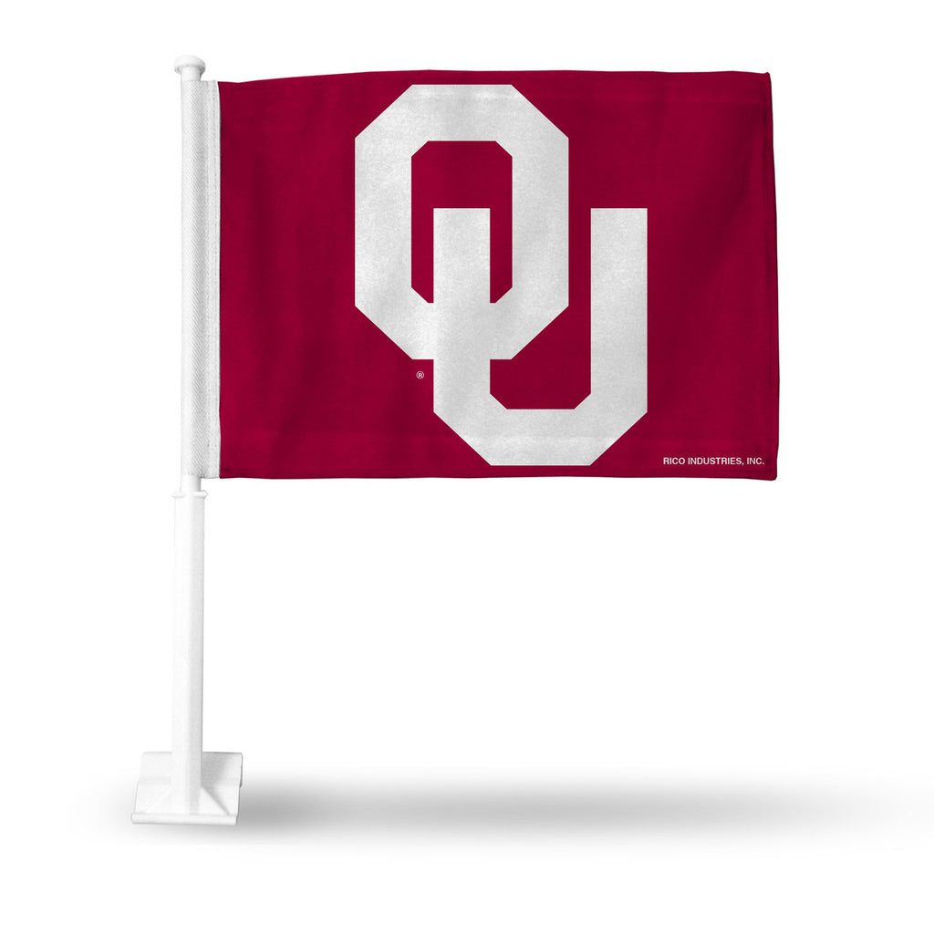 Oklahoma Sooners Flag Car - Rico Industries