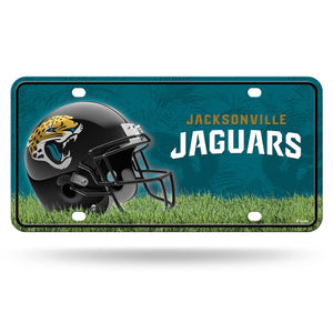 Jacksonville Jaguars License Plate #1 Fan Primary Logo - Special Order - Rico Industries