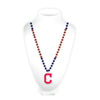Cleveland Indians Beads with Medallion Mardi Gras Style C Logo - Special Order - Rico Industries