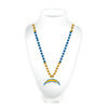 Los Angeles Chargers Beads with Medallion Mardi Gras Style - Rico Industries