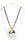 Los Angeles Rams Beads with Medallion Mardi Gras Style - Rico Industries