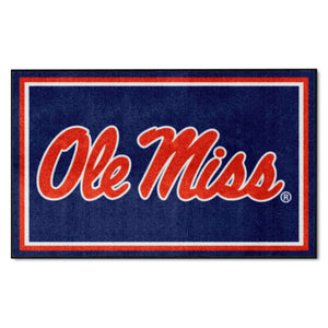 Fanmats - University of Mississippi (Ole Miss) 4x6 Rug 44''x71''