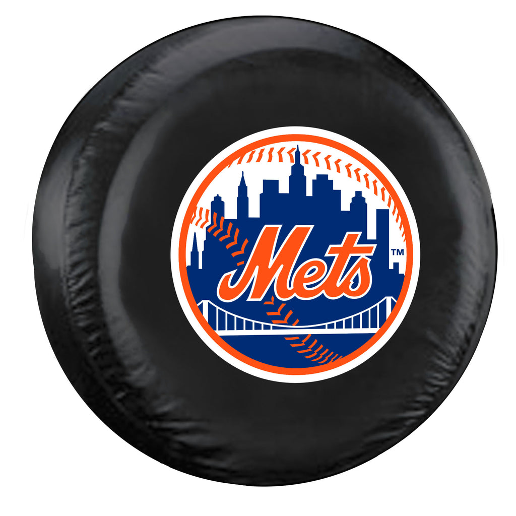 New York Mets Tire Cover Standard Size Black - Fremont Die