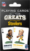 Pittsburgh Steelers Playing Cards All-Time Greats - Masterpieces Puzzle Company