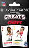 Kansas City Chiefs Playing Cards All-Time Greats - Masterpieces Puzzle Company
