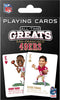 San Francisco 49ers Playing Cards All-Time Greats - Masterpieces Puzzle Company