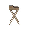 Coy Rustic Brown Folding Desk - Linon