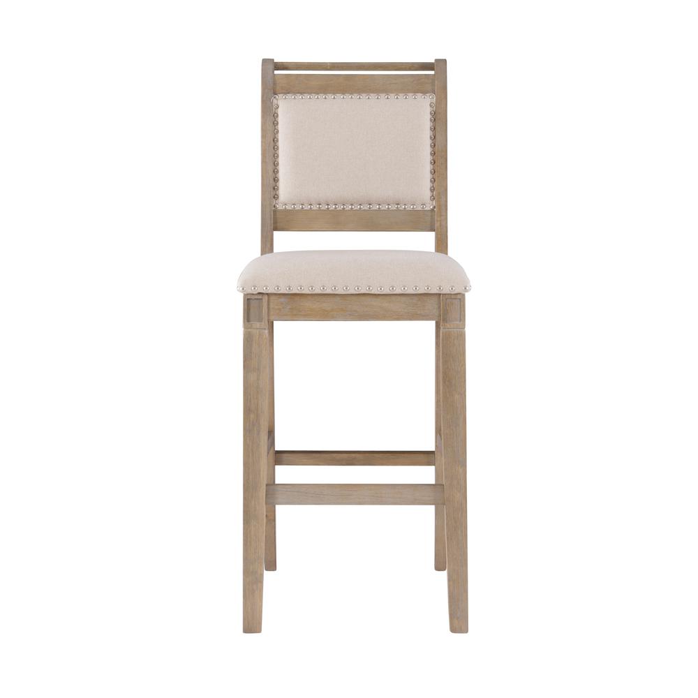 Emmy 30 In Natural Bar Stool - Linon