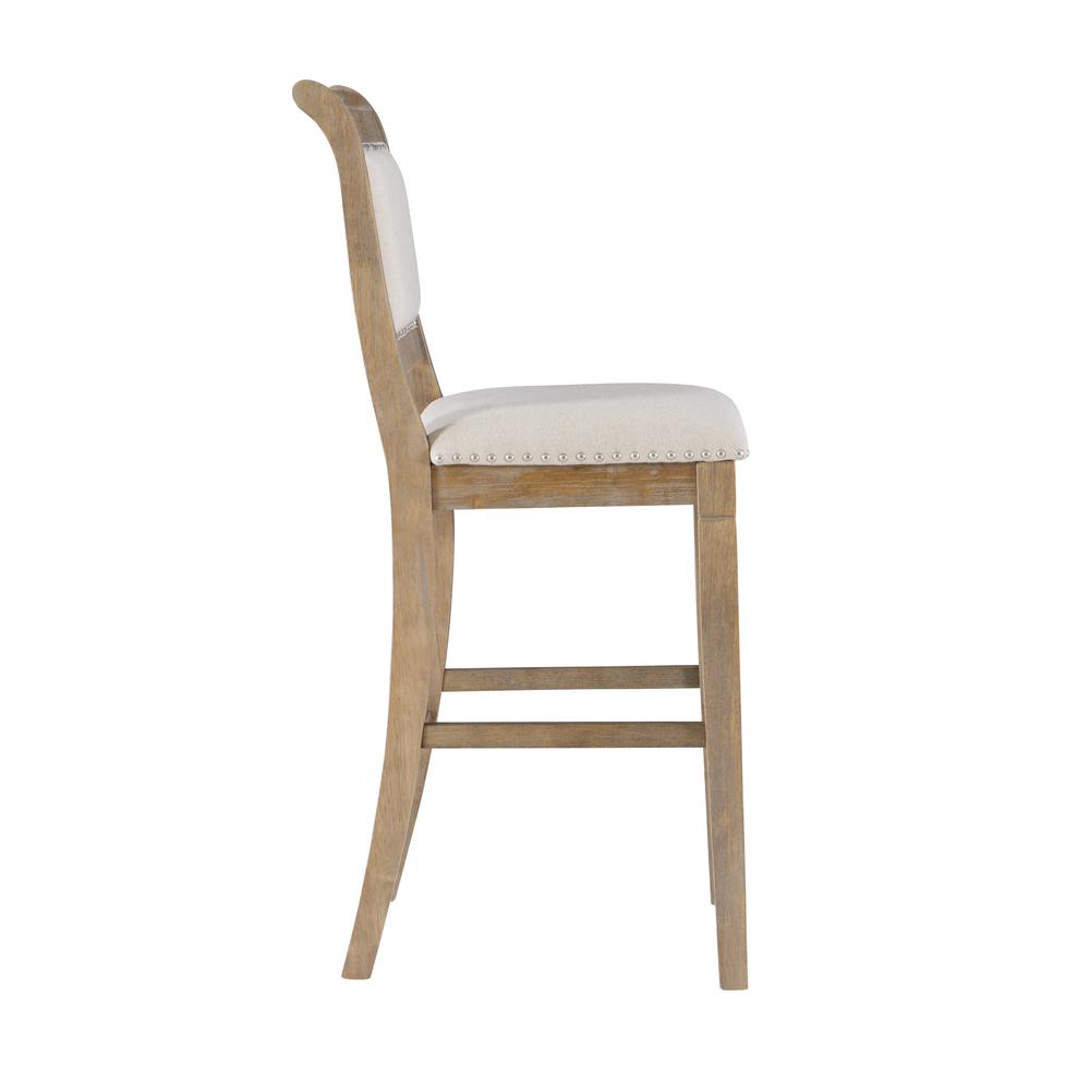 Emmy 30 In Natural Bar Stool - Linon