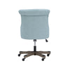 Sinclair Office Chair, Light Blue - Linon