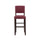 Monaco Bar Stool Dark Red - Linon