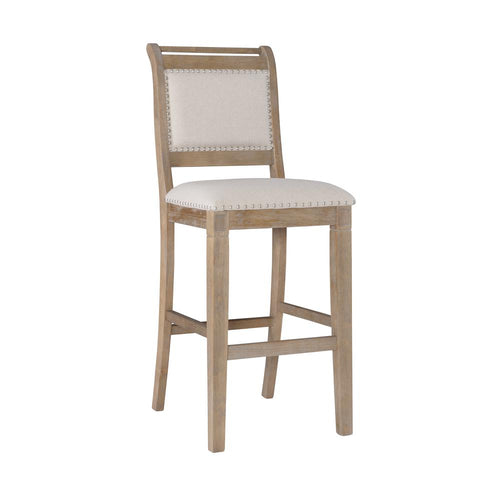 Emmy 30 In Natural Bar Stool - Linon