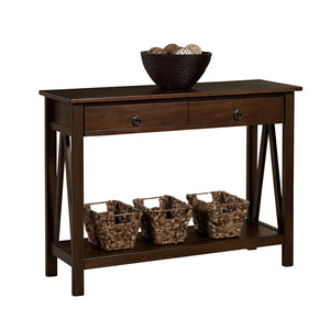 Titian Console Table Antique - Linon
