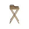 Coy Rustic Brown Folding Desk - Linon