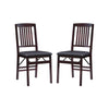 Triena 18 In Mission Back Folding Chair - Set Of Two - Linon