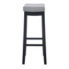 Claridge Gray Bar Stool - Linon