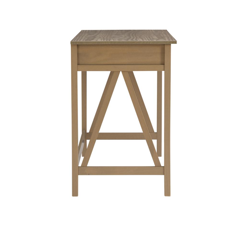 Titian Driftwood Desk - Linon