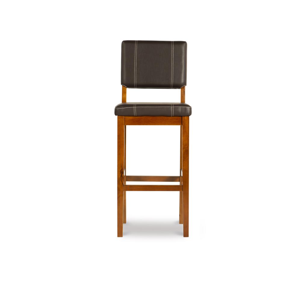 Milano Bar Stool Brown 30 - Linon