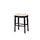 Marino Black Backless Bar Stool - Linon