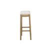 Claridge  Linen Striped Bar Stool - Linon