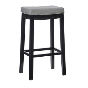 Claridge Gray Bar Stool - Linon