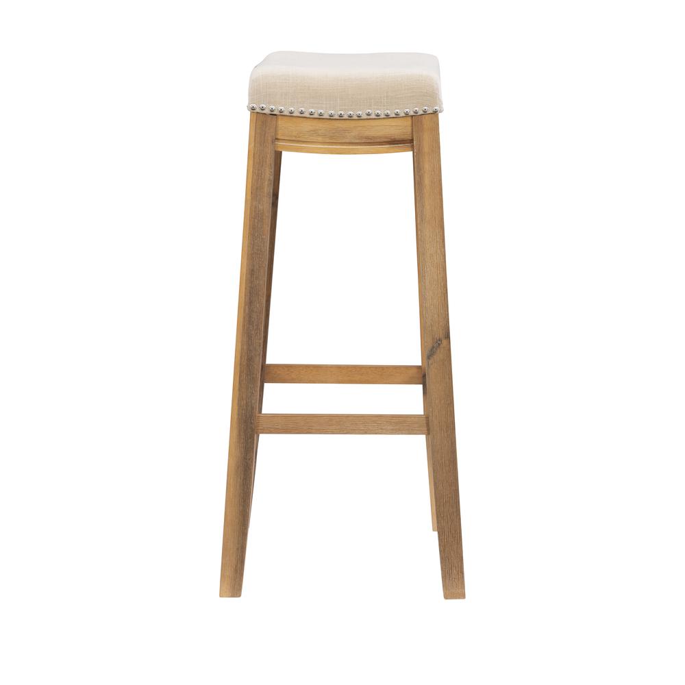 Claridge Acacia Bar Stool - Linon