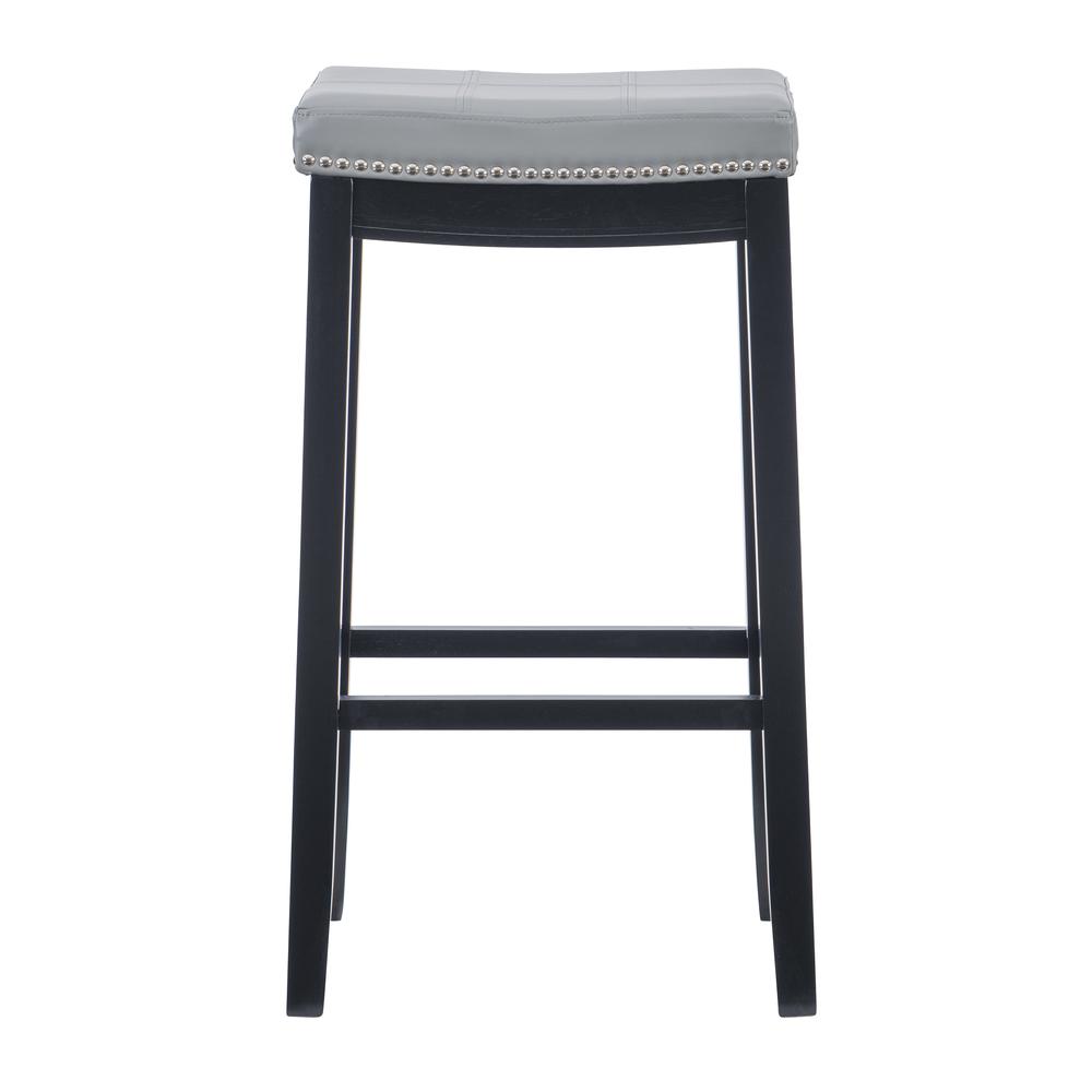 Claridge Gray Bar Stool - Linon