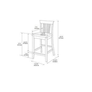 Triena 30 In Craftsman Bar Stool - Linon
