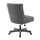 Della Office Chair, Light Gray - Linon